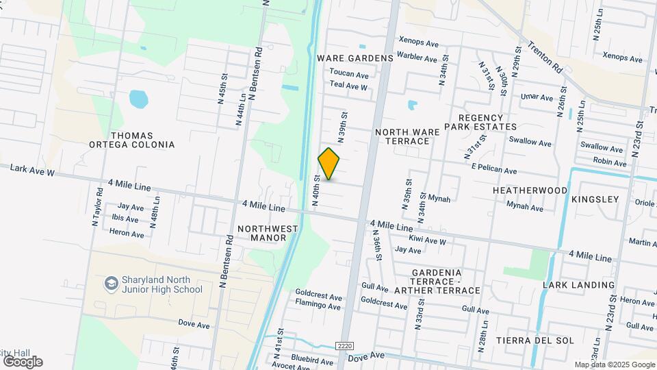3909 Nightingale Ave Map and Location Details