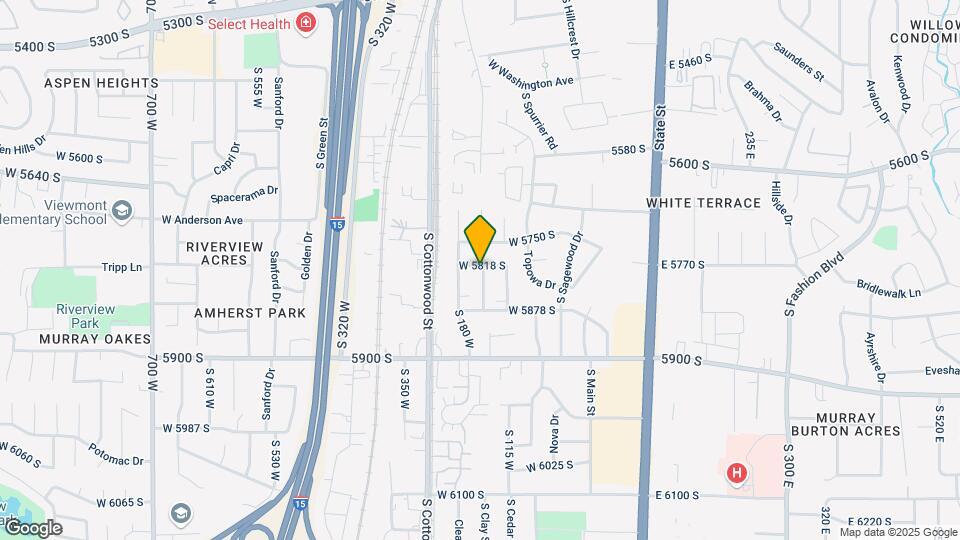 5824 S 157 W Map and Location Details
