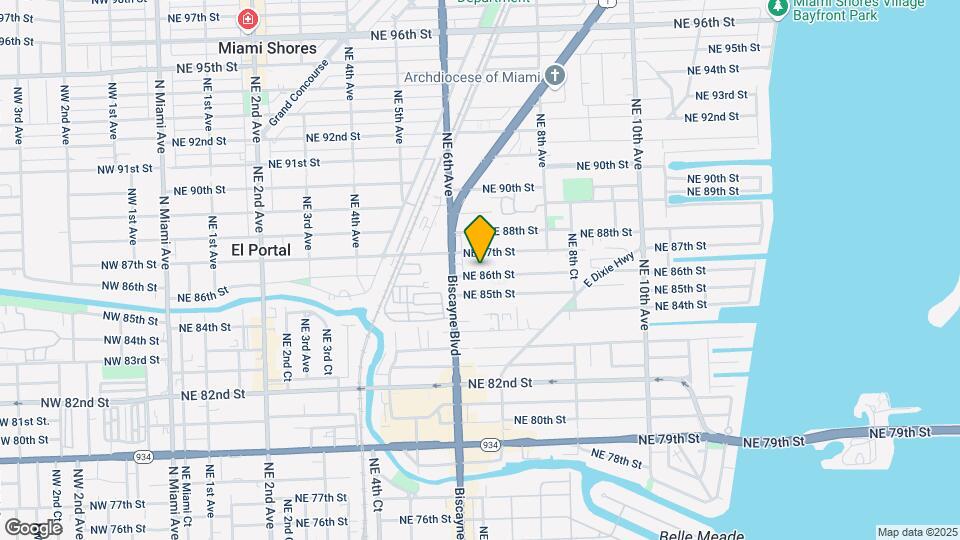 661 NE 86th St Mapa y Detalles de la Ubicación