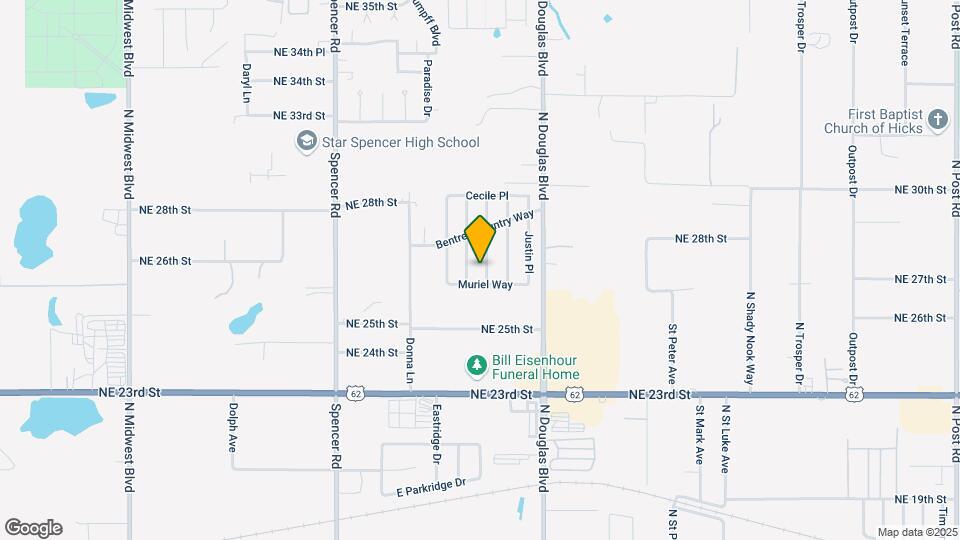 2717 Paxton Pl Map and Location Details