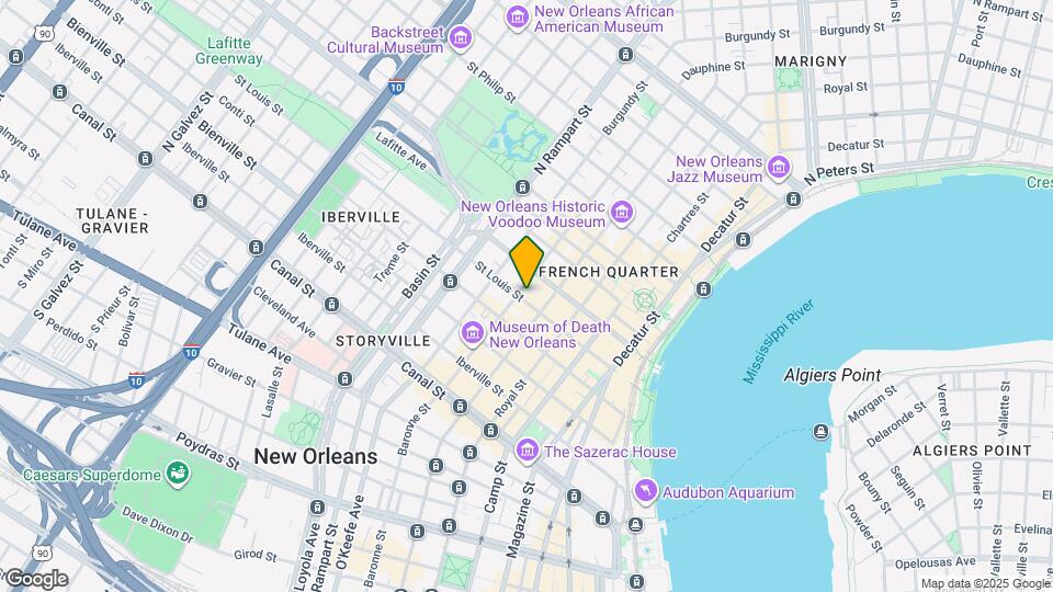 831 Saint Louis ST Map and Location Details