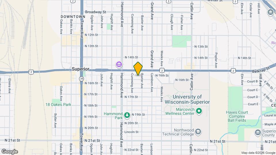 1209 N 16th St Map and Location Details