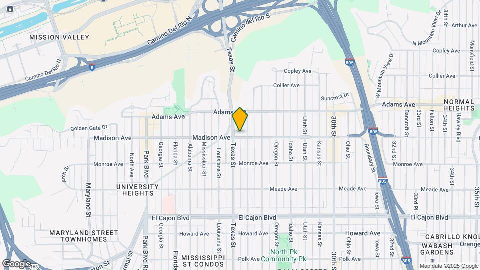 2420 Madison Ave Map and Location Details