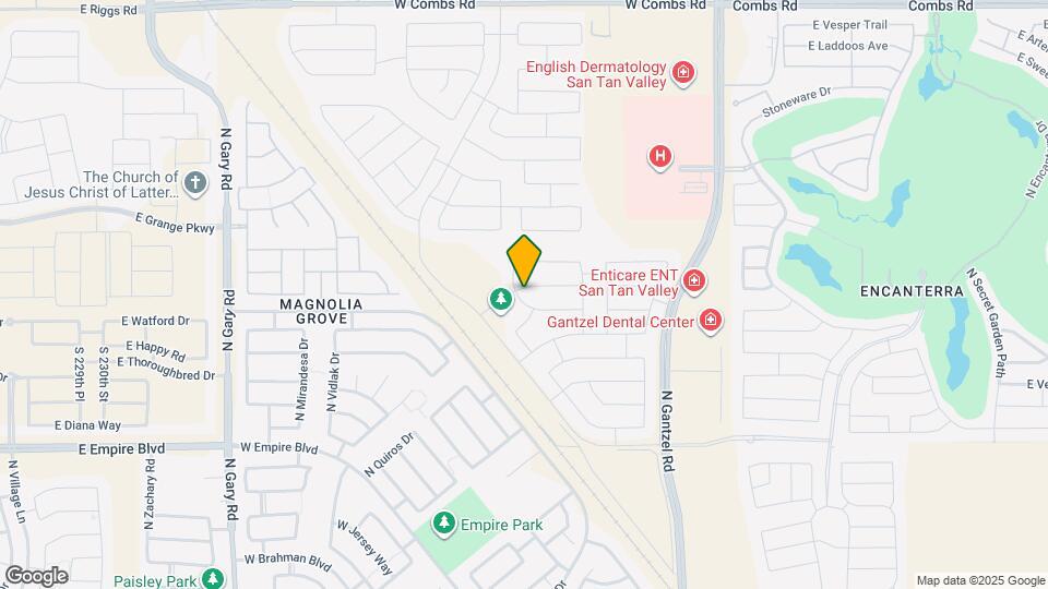 725 W Panola Dr Map and Location Details