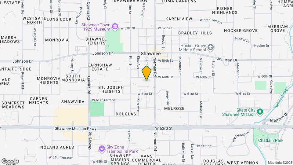 6012 Barton St, Unit Unit C Mapa y Detalles de la Ubicación