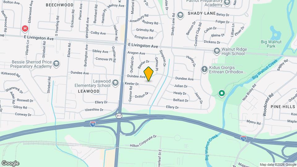 4500 Keeler Dr Map and Location Details