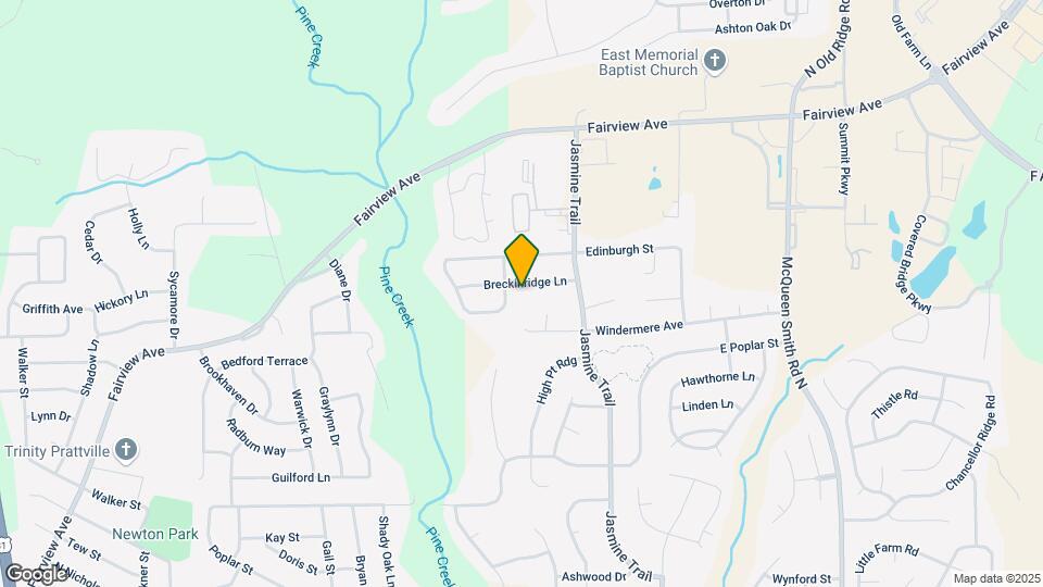 518 Breckinridge Ln Map and Location Details