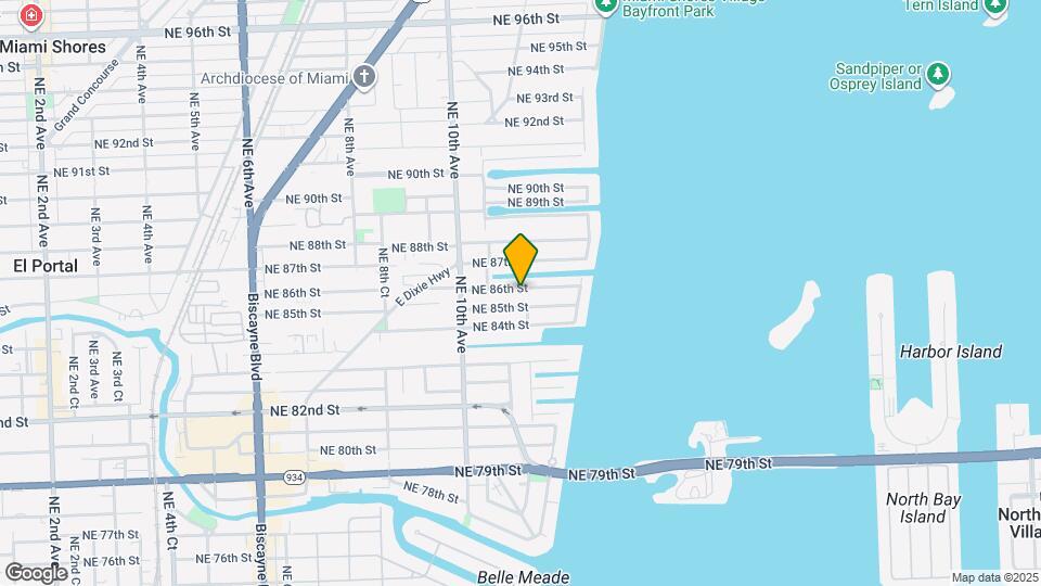 1120 NE 86th St Map and Location Details