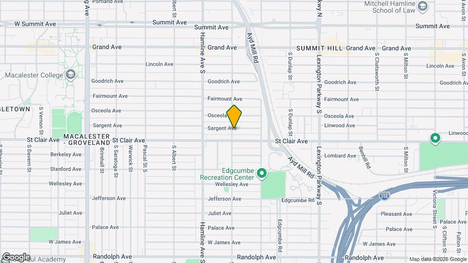 1278 Sargent Ave Map and Location Details