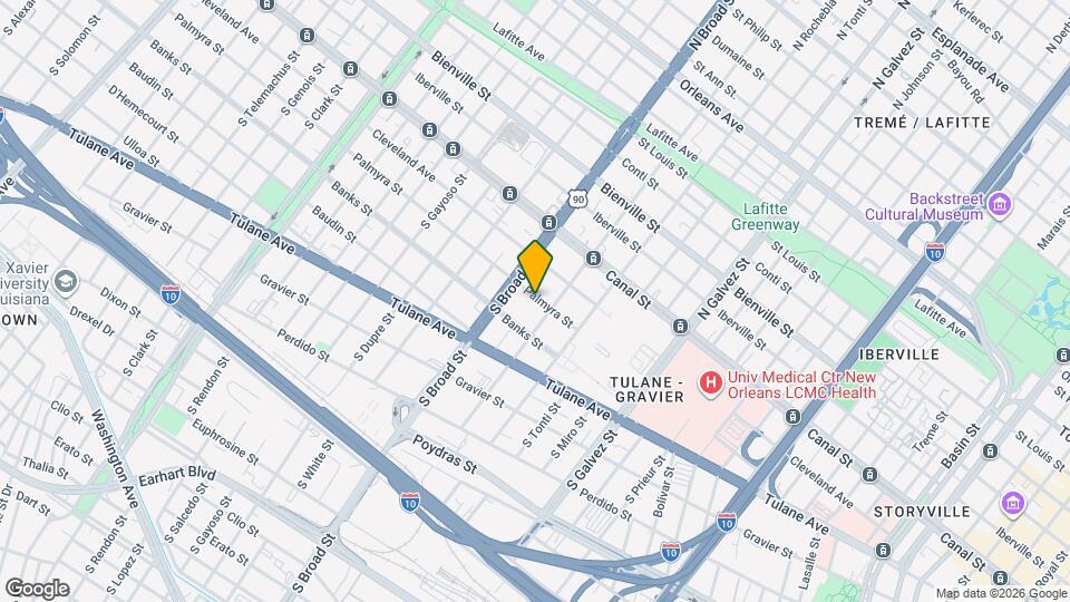 2624 Palmyra St Map and Location Details