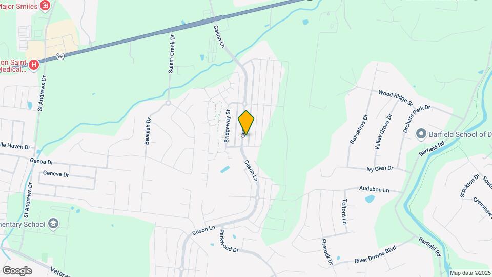 2281 Cason Ln Map and Location Details