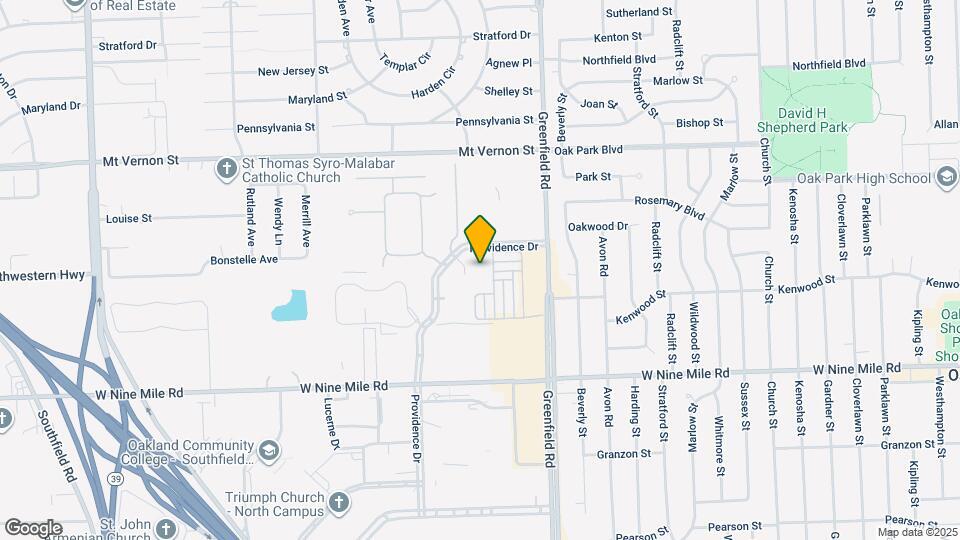 15801 Providence Dr Map and Location Details