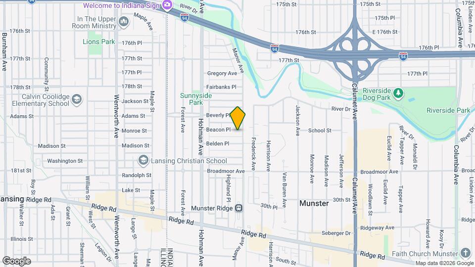 320 Beacon Pl Map and Location Details