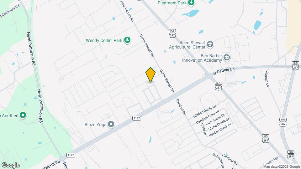 1606 Tyler Terrace Mapa y Detalles de la Ubicación