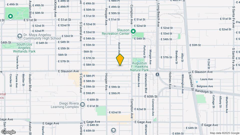 1402 E 58th St Map and Location Details
