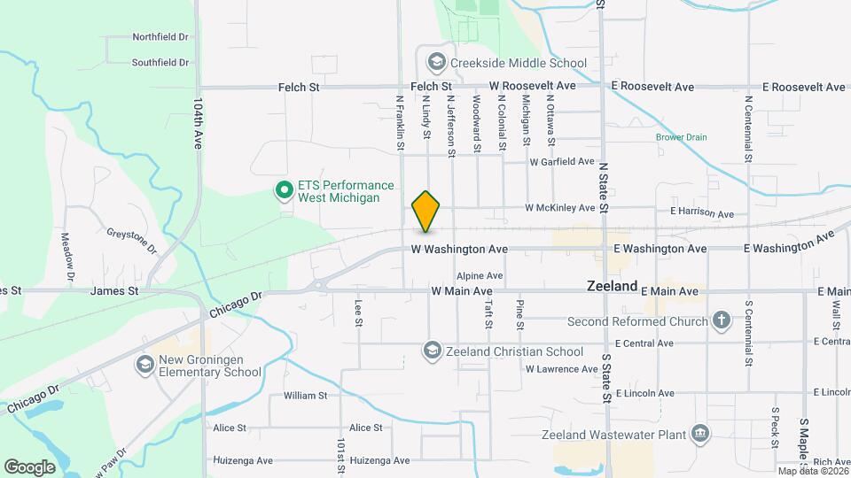 333 W Washington Ave Map and Location Details