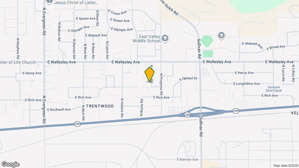 4515 N Lucille Rd Map and Location Details