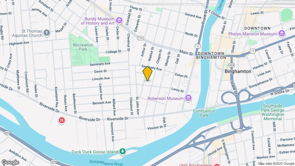 50 Leroy St, Unit L Map and Location Details