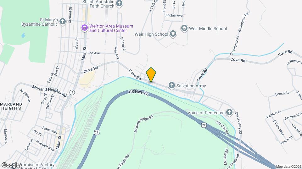 642 Cove Rd Mapa y Detalles de la Ubicación