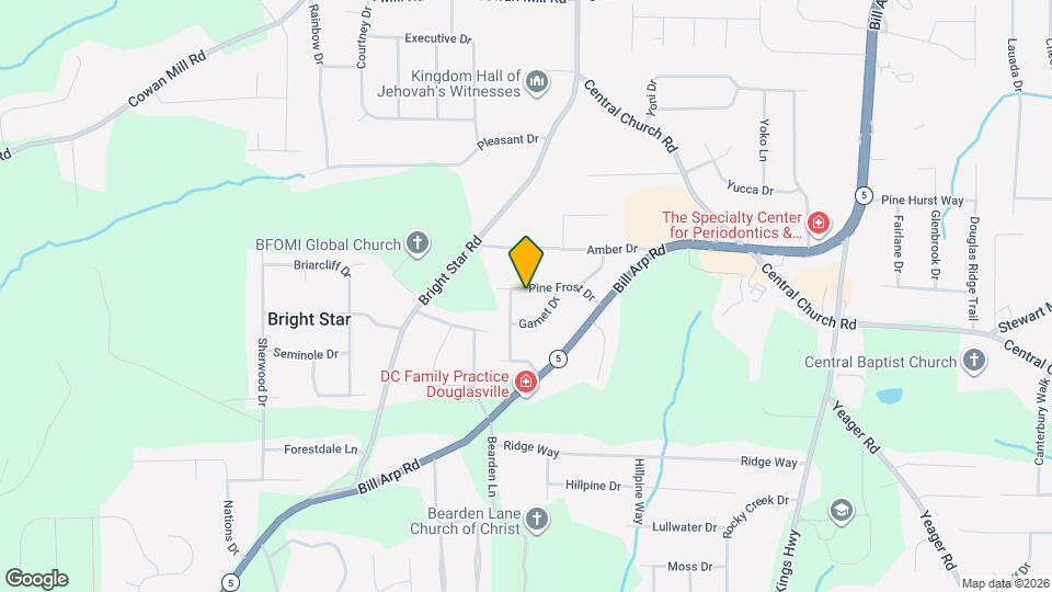 6360 Pine Frost Dr Mapa y Detalles de la Ubicación