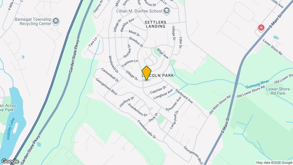 123 Village Dr Map and Location Details