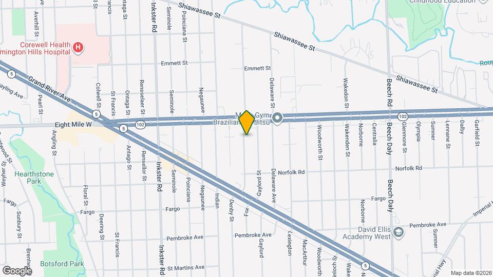 20524 Fox Mapa y Detalles de la Ubicación