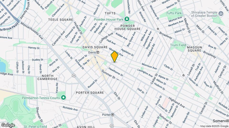 375 Highland Ave, Unit 1 Mapa y Detalles de la Ubicación