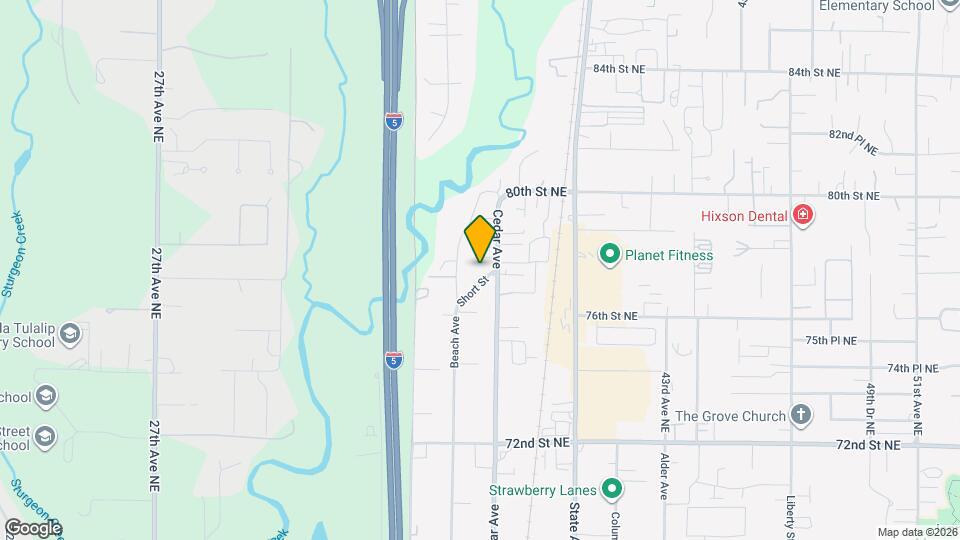 1227 Short St Map and Location Details