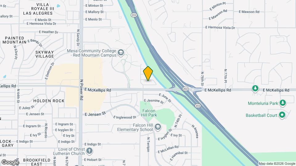 7230 E Knoll St Map and Location Details