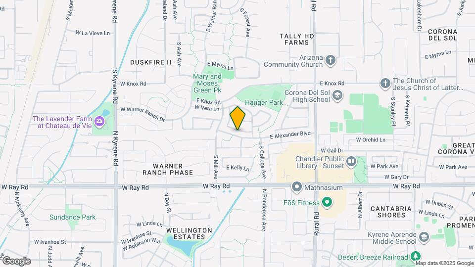 205 E Stacey Ln Map and Location Details