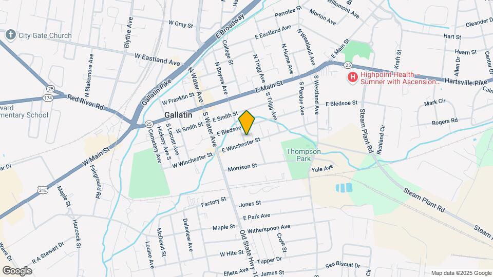 325 S Boyers Ave, Unit 1 Map and Location Details