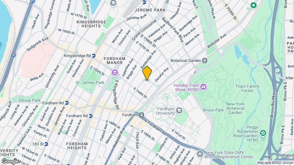 346 E 195th St Map and Location Details