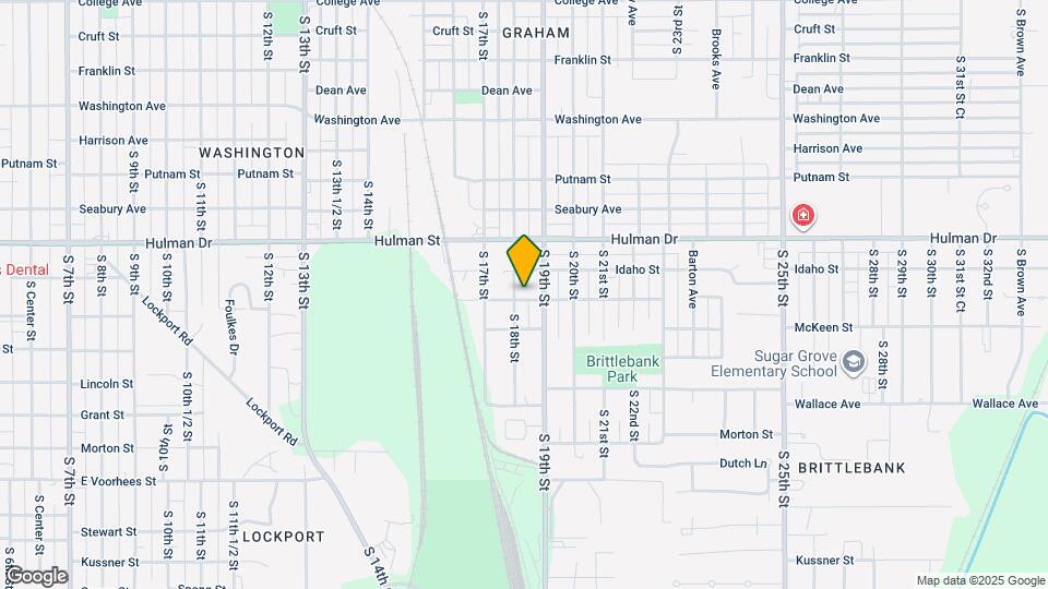 1838 Mahan Ave Map and Location Details