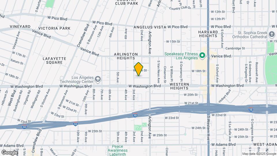 3208 W 18th St Map and Location Details