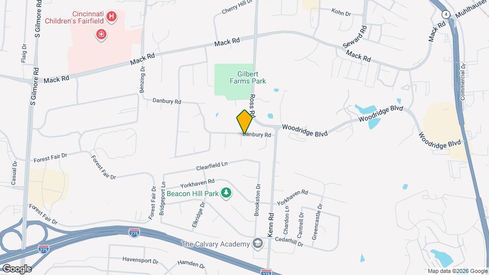 3491 Danbury Rd Mapa y Detalles de la Ubicación