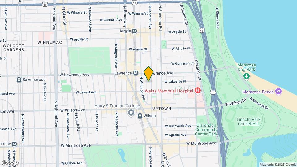 4724-4726 N Kenmore Ave Mapa y Detalles de la Ubicación