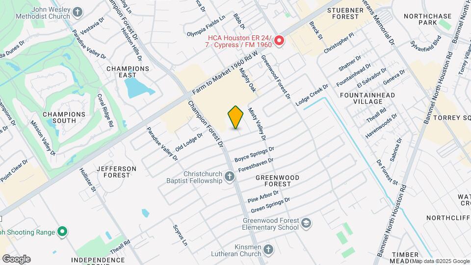 12607 Big Stone Dr Map and Location Details