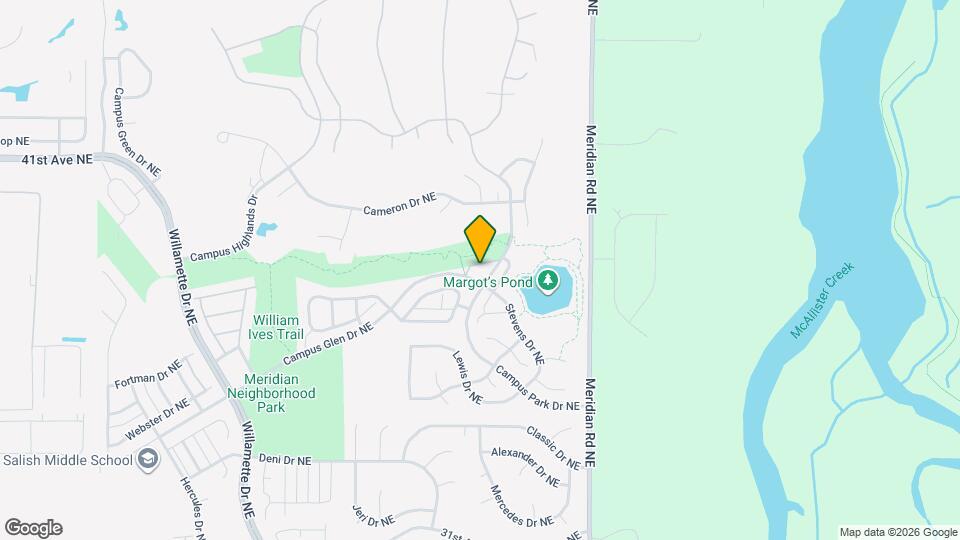 9212 Campus Glen Dr NE Map and Location Details