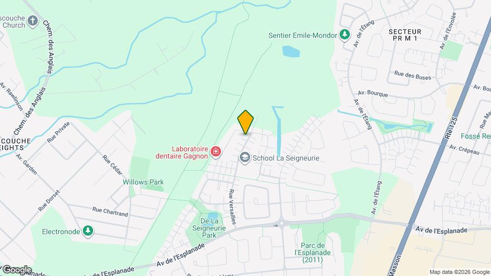 2573 De Versailles Rue Map and Location Details