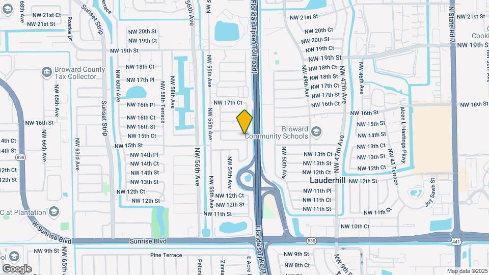 5201 NW 15th Ct Mapa y Detalles de la Ubicación