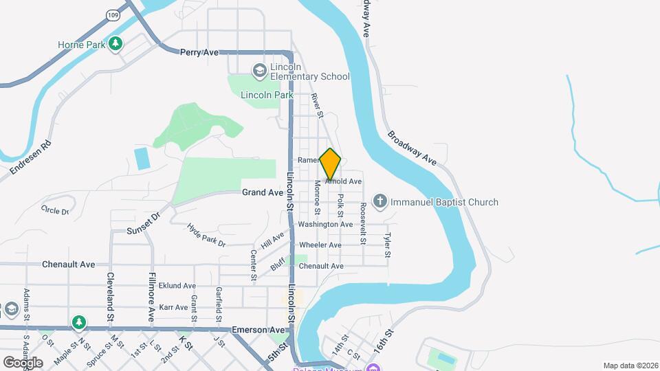 1016 Arnold Ave Map and Location Details