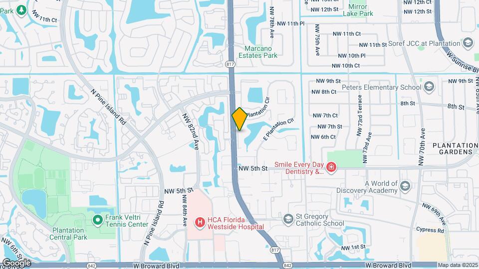 604 N University Dr Map and Location Details