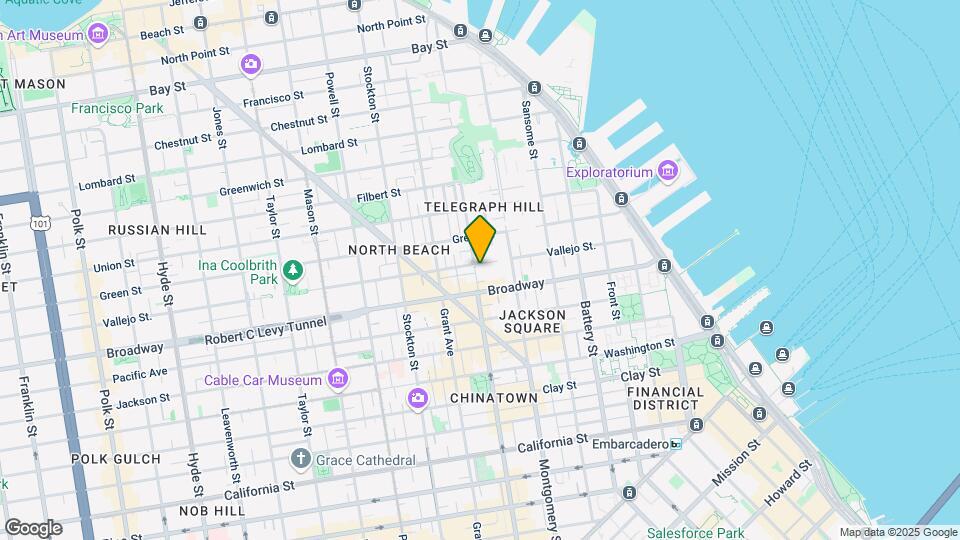 1154 Kearny St Mapa y Detalles de la Ubicación