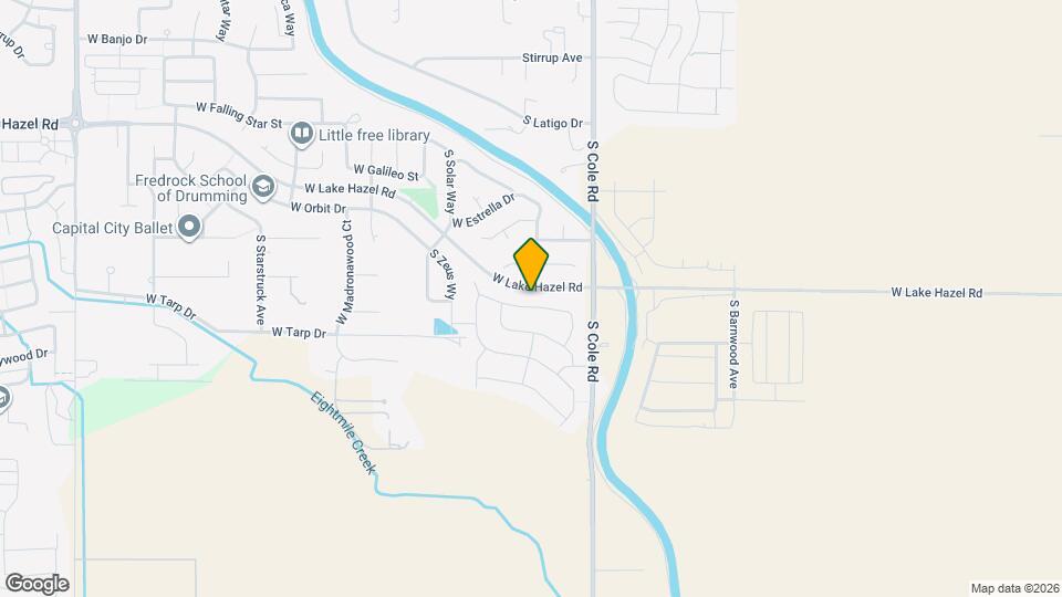 7608 W Corona Dr Map and Location Details