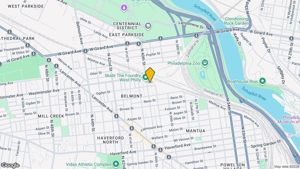 3957 Ogden St Map and Location Details