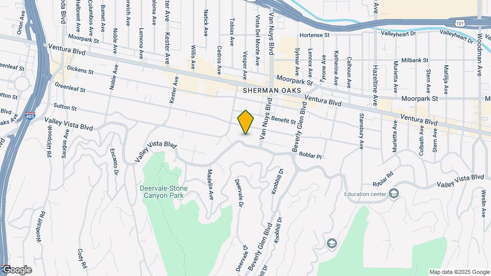 14539 Valley Vista Blvd Map and Location Details