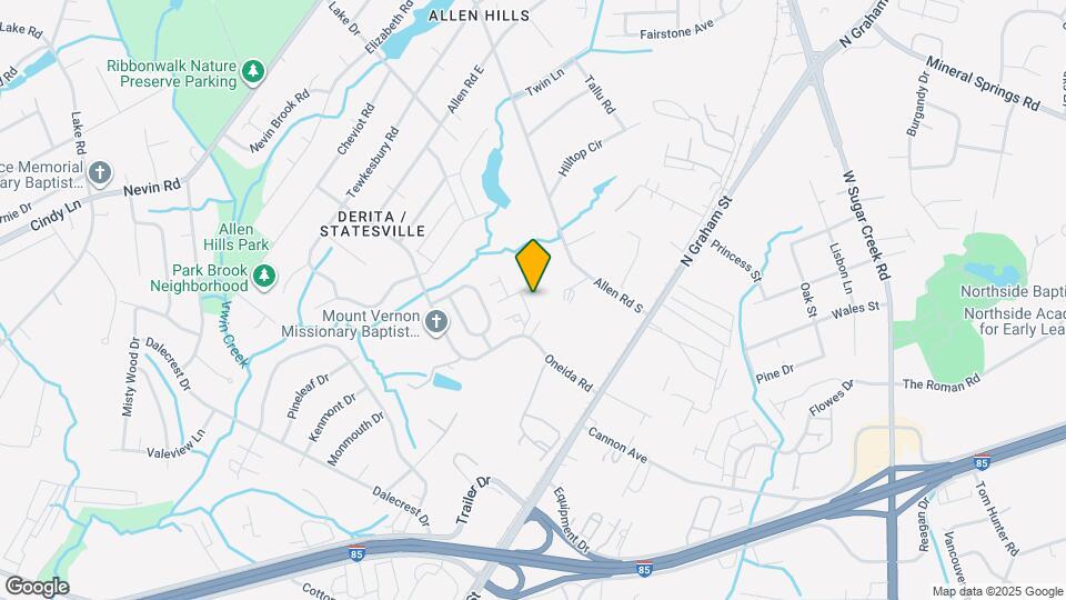 5020 Winding Jordan Ln Map and Location Details