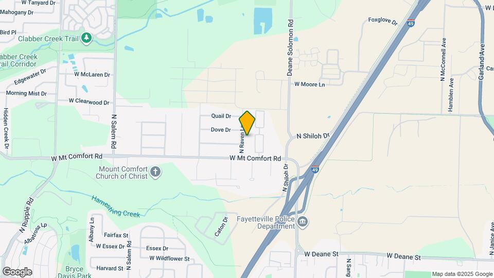 2316-2318 N Raven Ln Map and Location Details