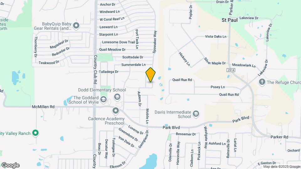 1402 Spinnaker Way Map and Location Details