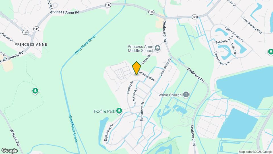 2558 Hartley St Map and Location Details